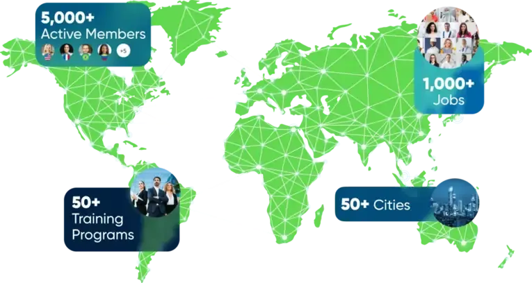 Global ServiceNow community — 5,000+ active members, 1,000+ jobs across 50+ cities